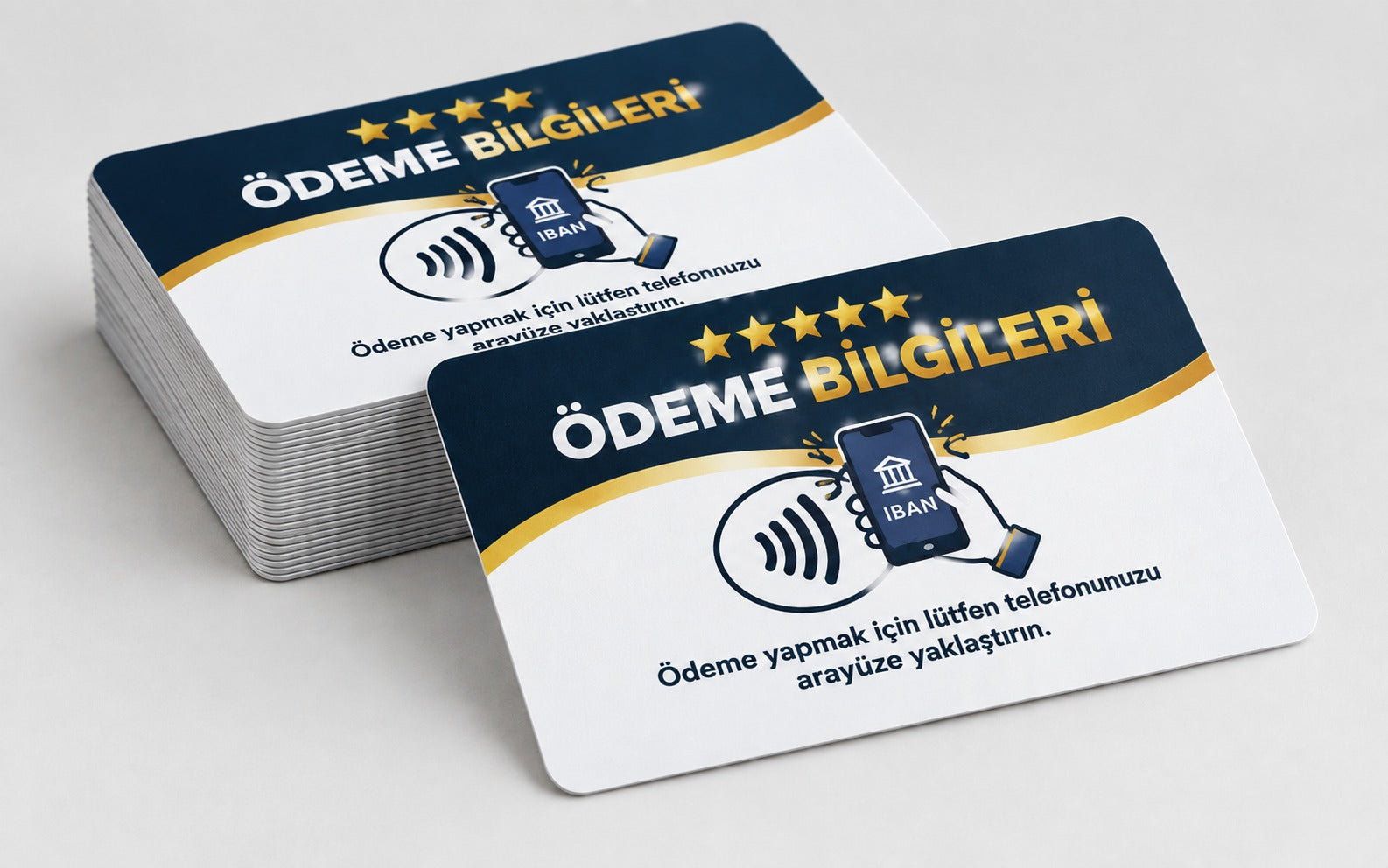 NFC Ödeme Bilgileri Kartı – Tek Dokunuşla Ödeme Bilgileri